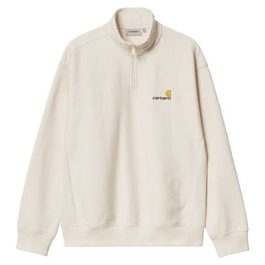 Pulover Carhartt WIP Half Zip American Script Bež | I027014.05XX, 1