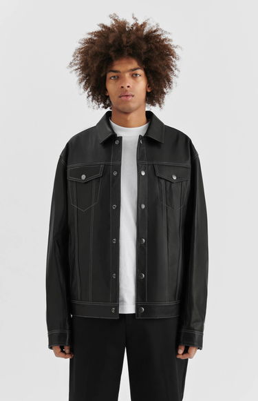 Jakna AXEL ARIGATO Kai Leather Jacket Črna | A2209001, 7