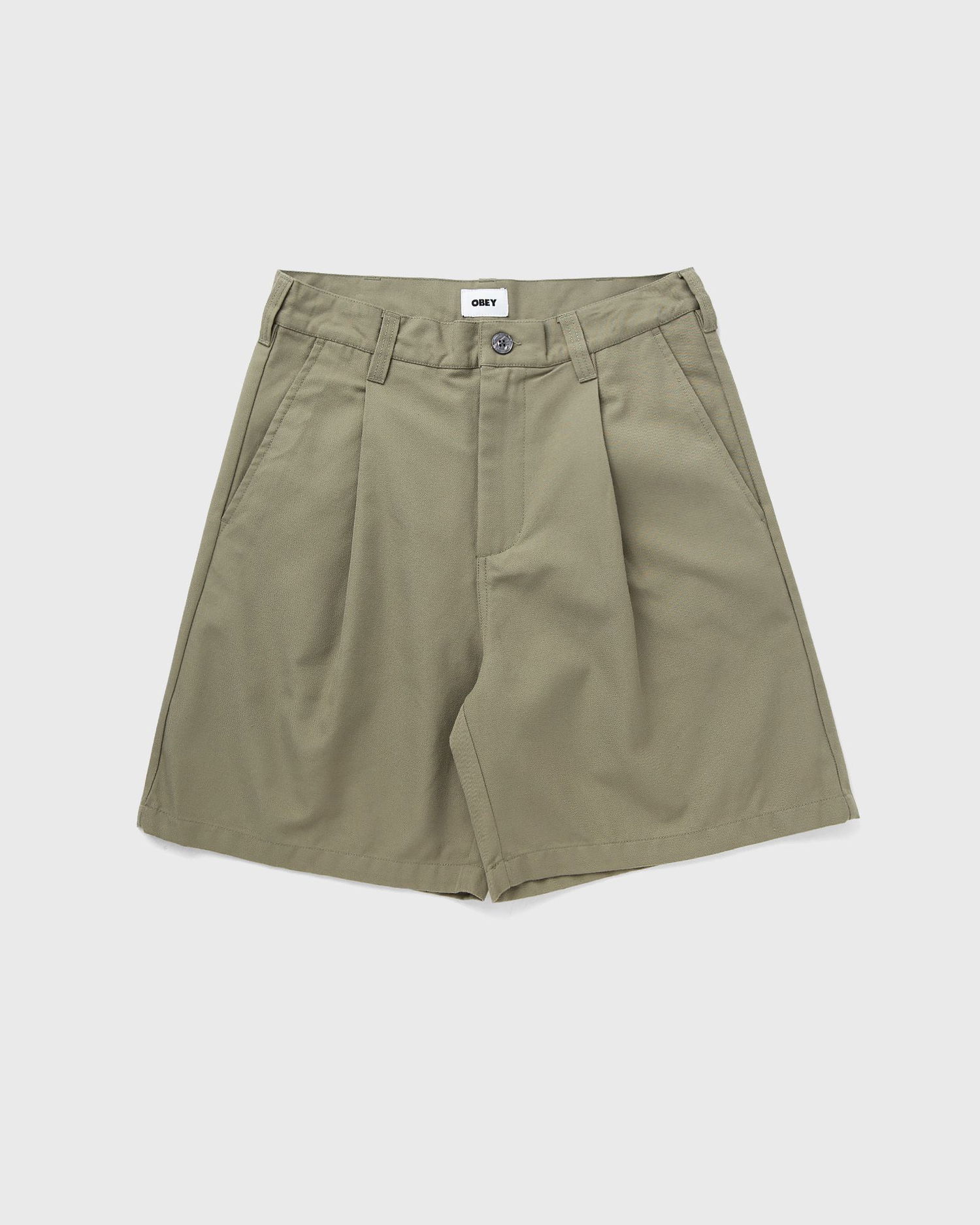 Kratke hlače OBEY Oliver Pleated Shorts Zelena | 172100098-MMD, 1