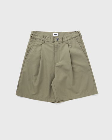 Kratke hlače OBEY Oliver Pleated Shorts Zelena | 172100098-MMD, 1