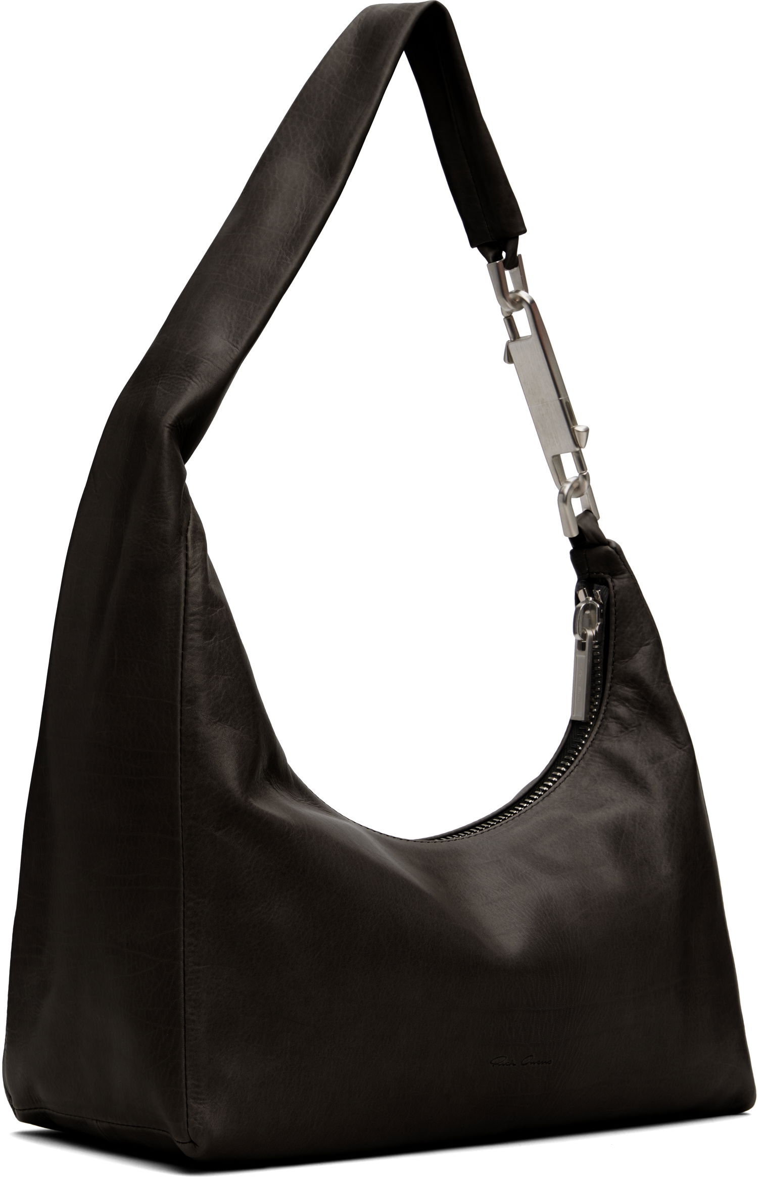Torba za čez ramo Rick Owens Rick Owens Small Gemini Bag Črna | RA02E0721 LCA, 1