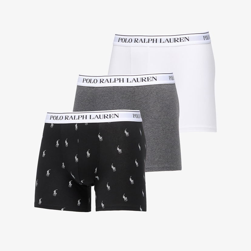 Boksarice Polo by Ralph Lauren Ralph Lauren Boxer Brief 3-Pack Večbarvna | 714830300075