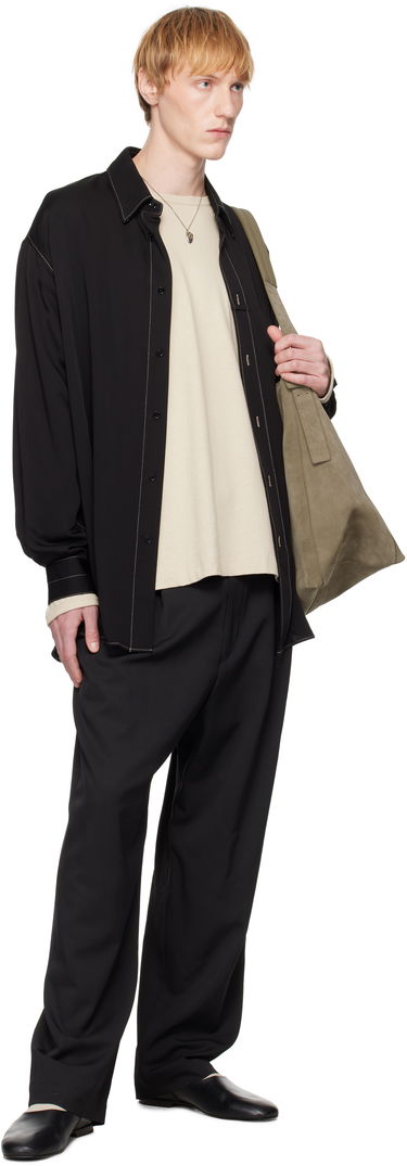 Srajce LEMAIRE Lemaire Loop Button-Up Shirt Črna | SH1169 LF1392, 3