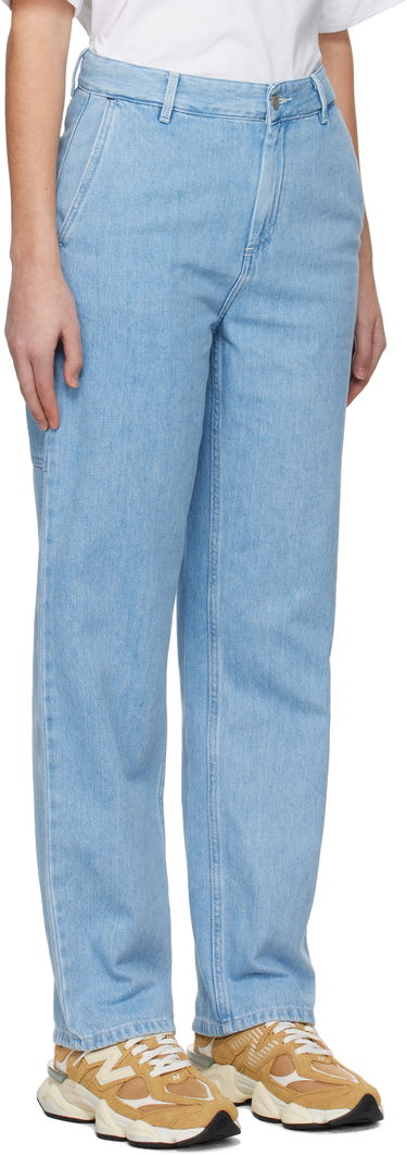 Kavbojke Carhartt WIP Straight Leg Jeans Modra | I031251 0112, 4
