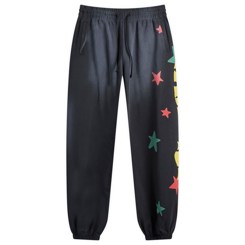 Trenirka Palm Angels Palm Angels Paradise Palm Sweatpants, Size Large Črna | PMCH02CS25FLE0011018