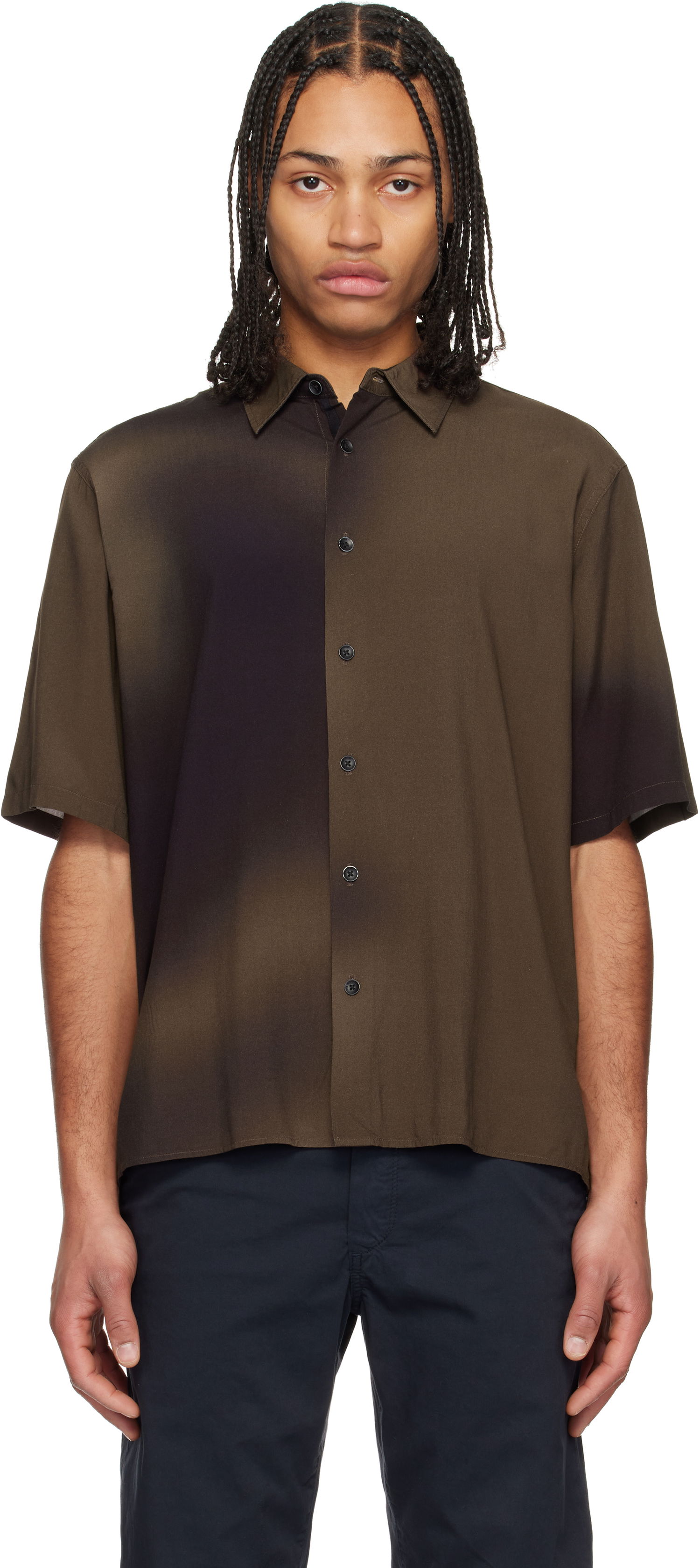 Srajce rag & bone Rag & Bone Dalton Printed Shirt Rjava | MBW24HA013PTML, 0