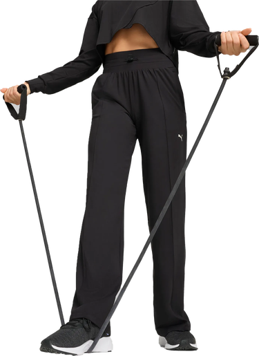 Trenirka Puma Puma CLOUDSPUN HW Wide Leg Pants Črna | 525764-01, 0