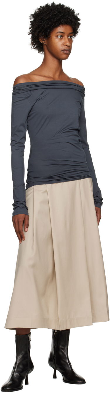 Oblačila Aeyde Aeyde Dorothy Ankle Boots Črna | A11-AB-KLND65ST-123-800-007, 4