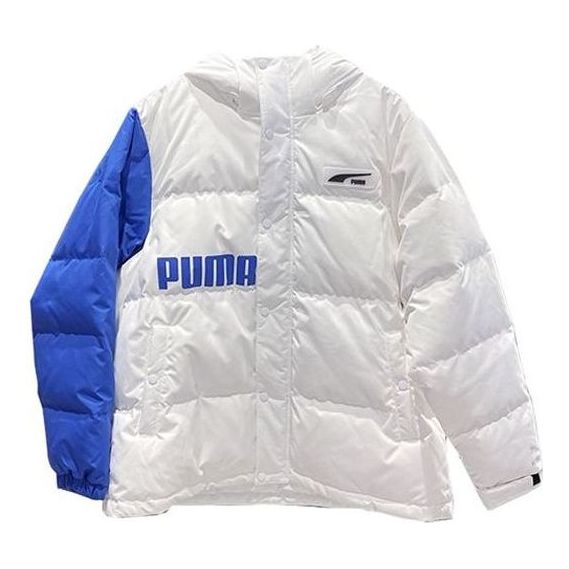 Puhovka Puma Block Pack Down Jacket Bela | 539727-02