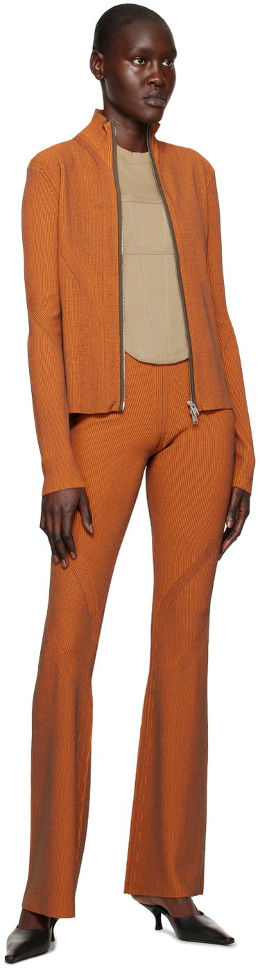 Pajkice Dion Lee Angled Knit Trousers Oranžna | C7154R23, 3