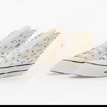 Superge in čevlji Converse Chuck Taylor All Star Lift Platform Embroidered Strawberries Bež | A14934C, 2