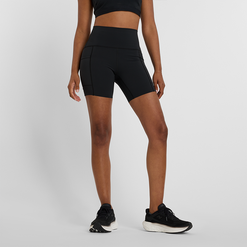 Kratke hlače New Balance Impact Run 5-Inch Short Črna | NBWS51271BK