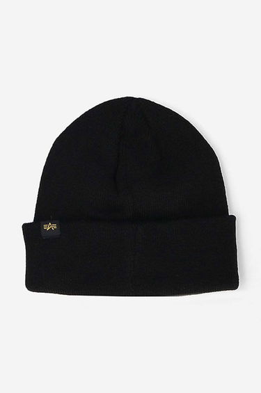 Beanie Alpha Industries Beanie Thin Knit Črna | 168910.94, 1