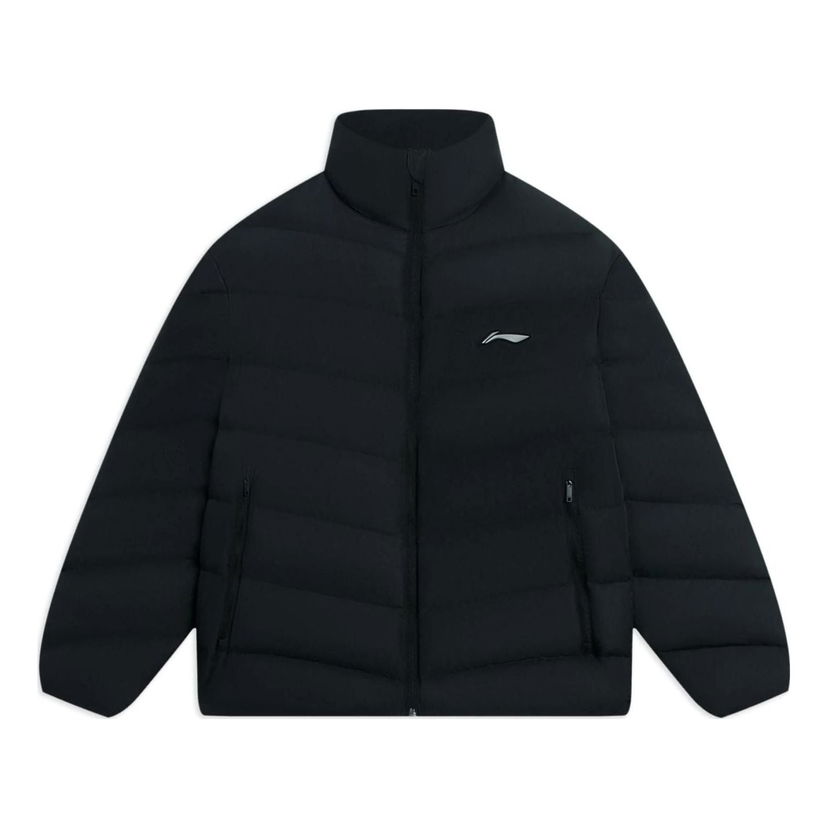 Puhovka Li-Ning Essential Logo Down Jacket Črna | AYMS267-1