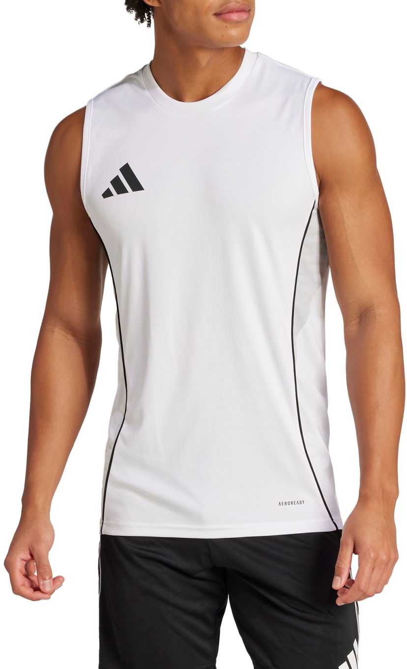 Majica brez rokavov adidas Originals Adidas Tiro 25 Sleeveless Jersey Bela | jj1522