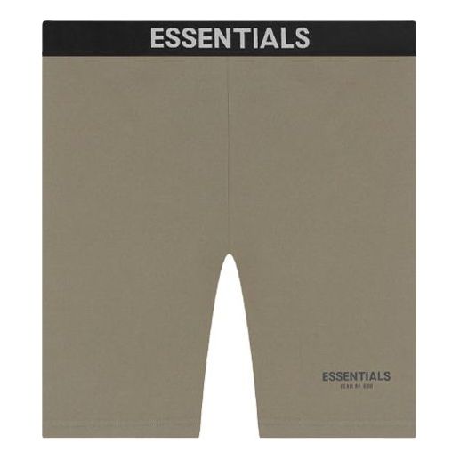 Kratke hlače Fear of God Essentials Athletic Biker Shorts Zelena | FOG-SS21-570