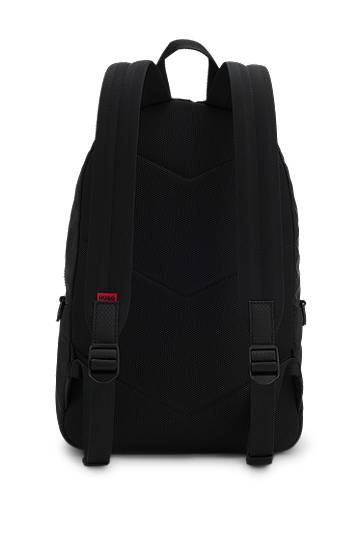 Nahrbtnik BOSS HUGO Ripstop Backpack with Logo Patch Črna | 50551793, 1