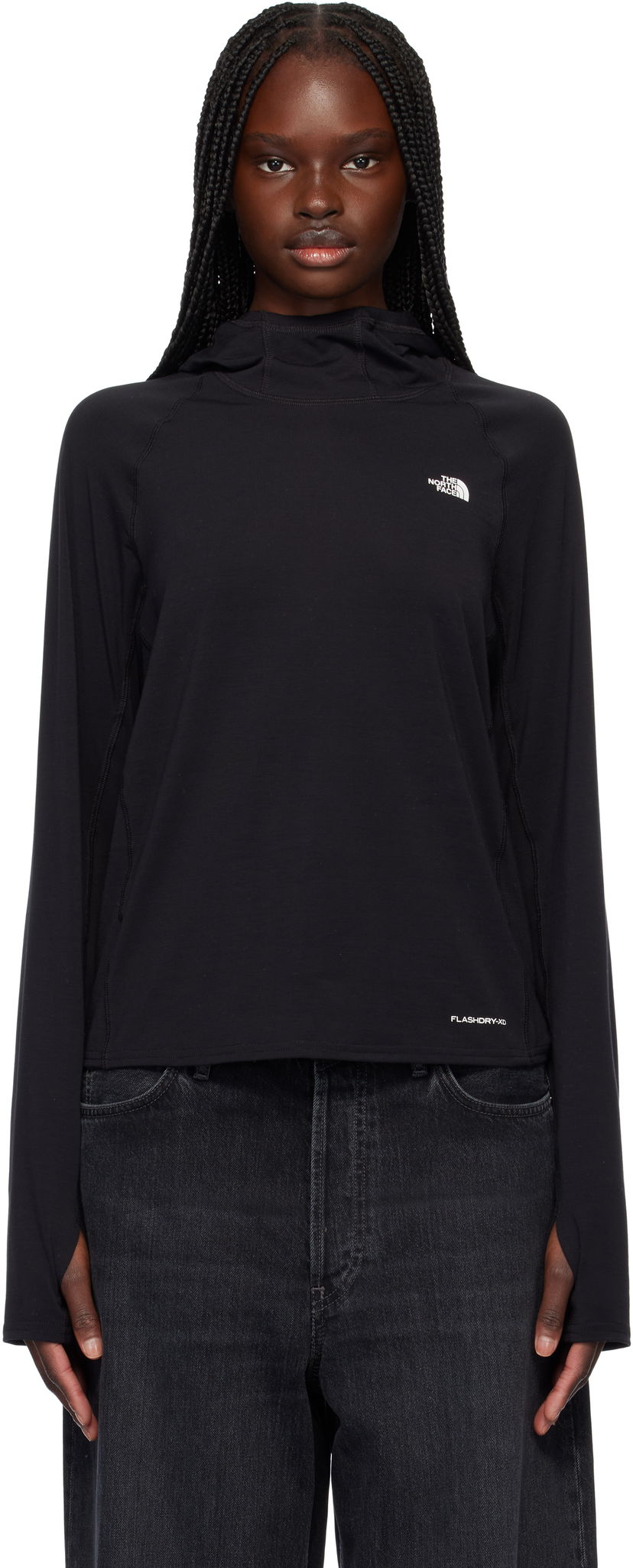 Pulover The North Face Adventure Sun Hoodie Črna | NF0A8BDY