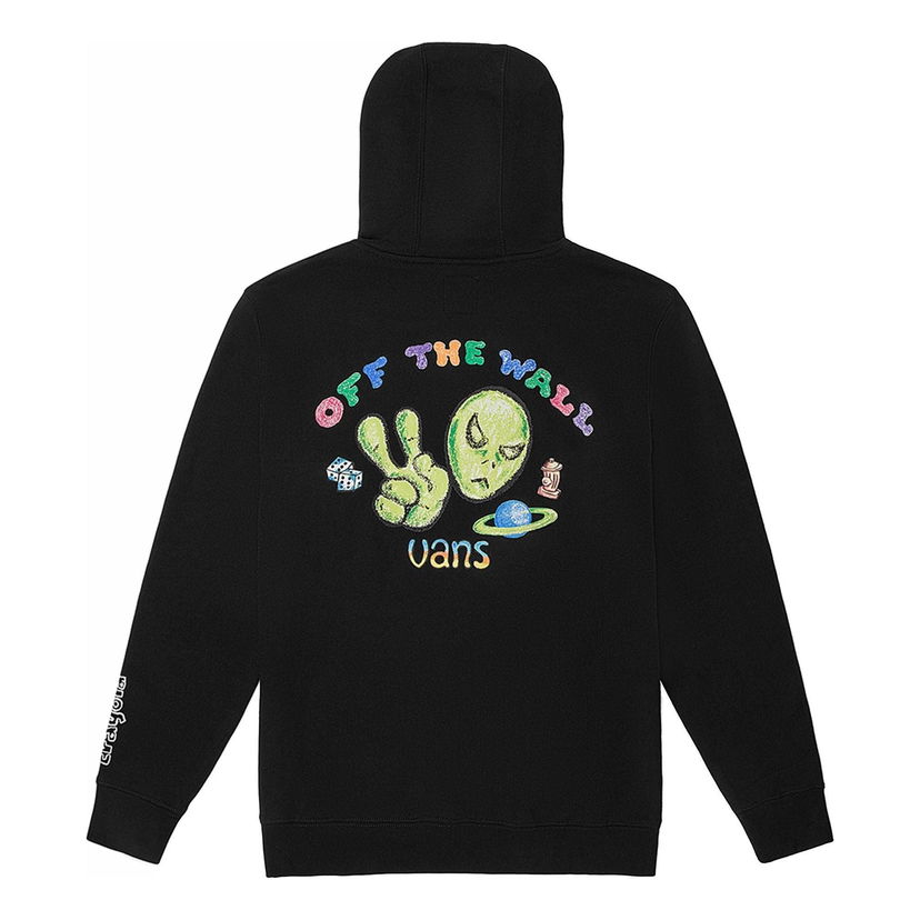 Pulover Vans Crayola Fleece Pullover Hoodie Črna | VN0A7SFMYUY