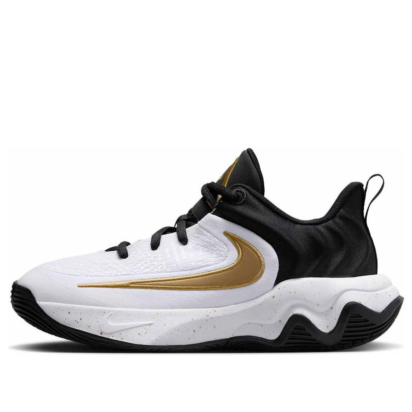 Superge in čevlji Nike Giannis Immortality 4 'Black White Gold' (GS) Bela | IH7664-003
