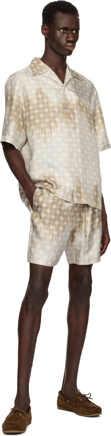 Kratke hlače AMIRI Amiri MA Quad Bleached Shorts Bež | AMSHCA1074, 3