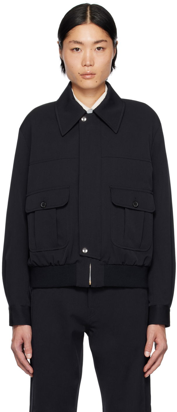 Jakna Paul Smith Paul Smith Zip Jacket Črna | M1R-464Y-L01996-49