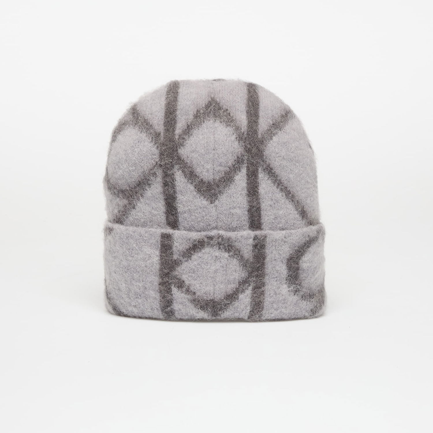 Beanie CALVIN KLEIN Emblem Aop Brushed Beanie Siva | LV04D8071G N3Z, 0