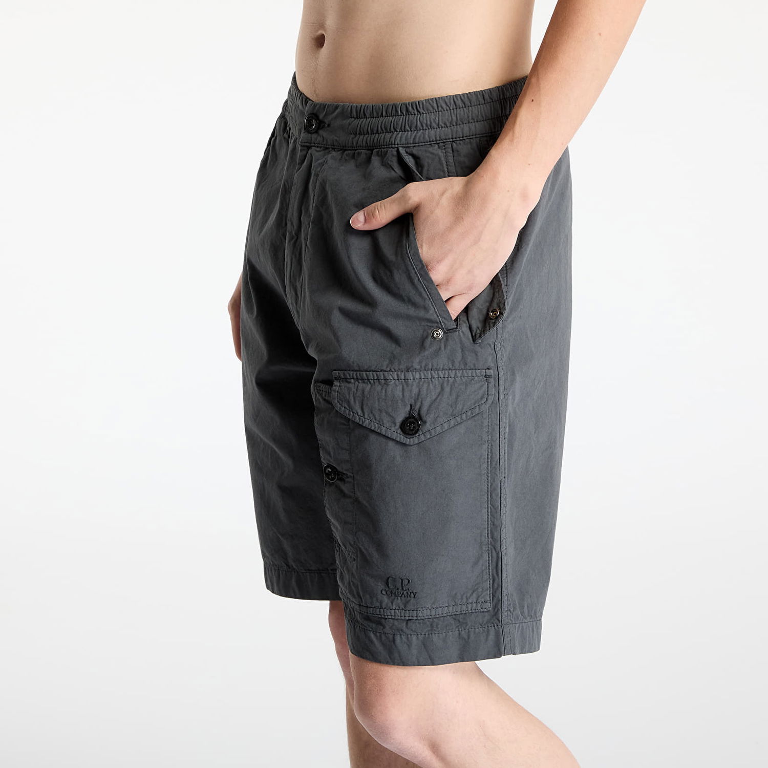 Kratke hlače C.P. Company C.P. Company Bermuda Cargo Shorts Siva | 18CMBE060A006475G-935, 1