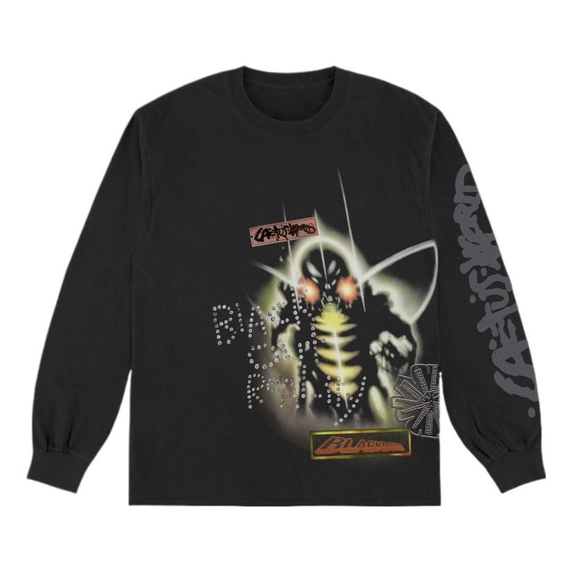 Majica Cactus Jack by Travis Scott Travis Scott FW22 Beetle Jack Long Sleeve T-Shirt Črna | TS-22FW004