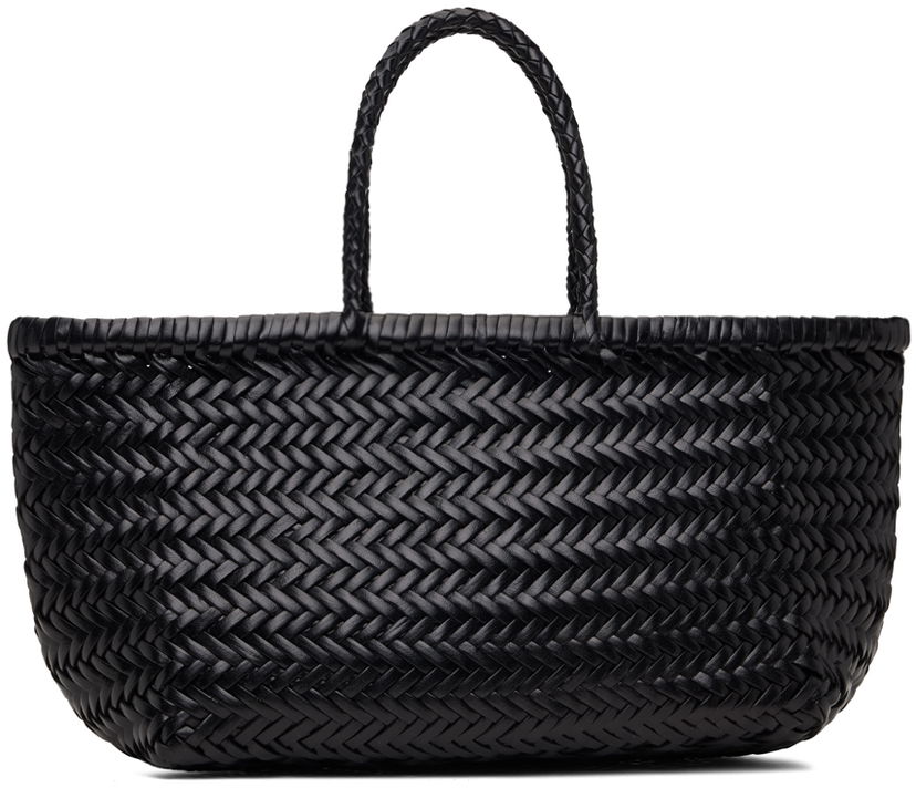Tote bag Dragon Diffusion Black Triple Jump Small Tote Črna | 8811 BAMBOO TRIPLE JUMP SMALL