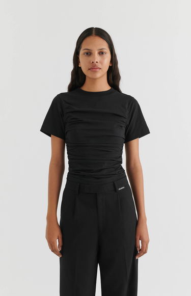 Majica AXEL ARIGATO Ria Gathered Črna | A2088002, 7