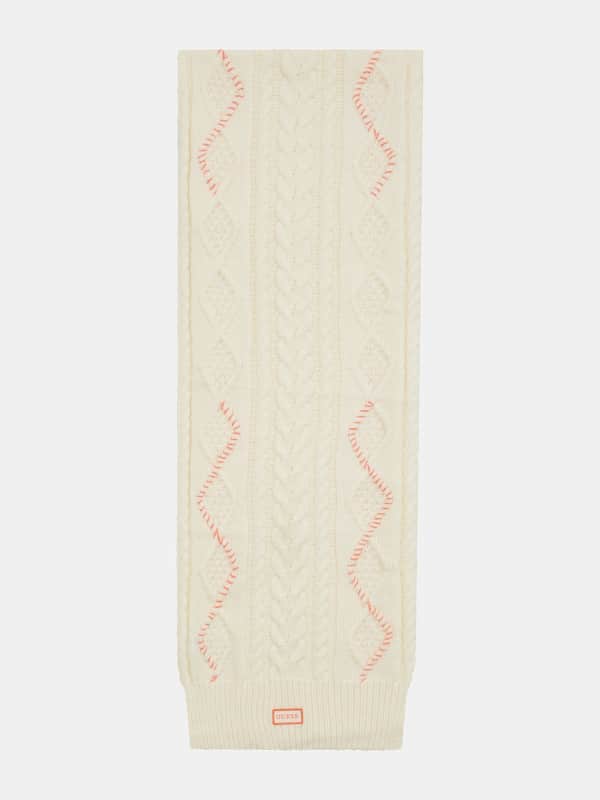 Šala GUESS Knitted Scarf Bež | AW9971WOL03, 0