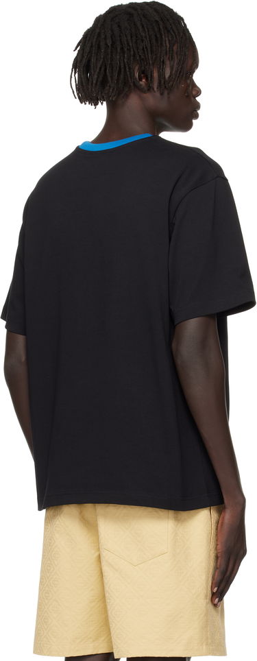 Majica Casablanca Casablanca Montagne Pocket Tee Črna | MPF25-JTS-043-01, 2