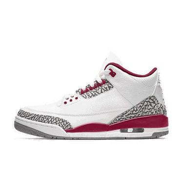 Superge in čevlji Jordan Air Jordan 3 "Cardinal Red" Bela | CT8532-126, 0