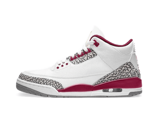 Superge in čevlji Jordan Air Jordan 3 "Cardinal Red" Bela | CT8532-126