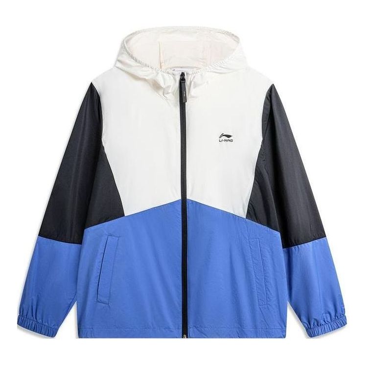 Vetrovka Li-Ning Color Block Windbreaker Jacket Modra | AFDU363-5, 0