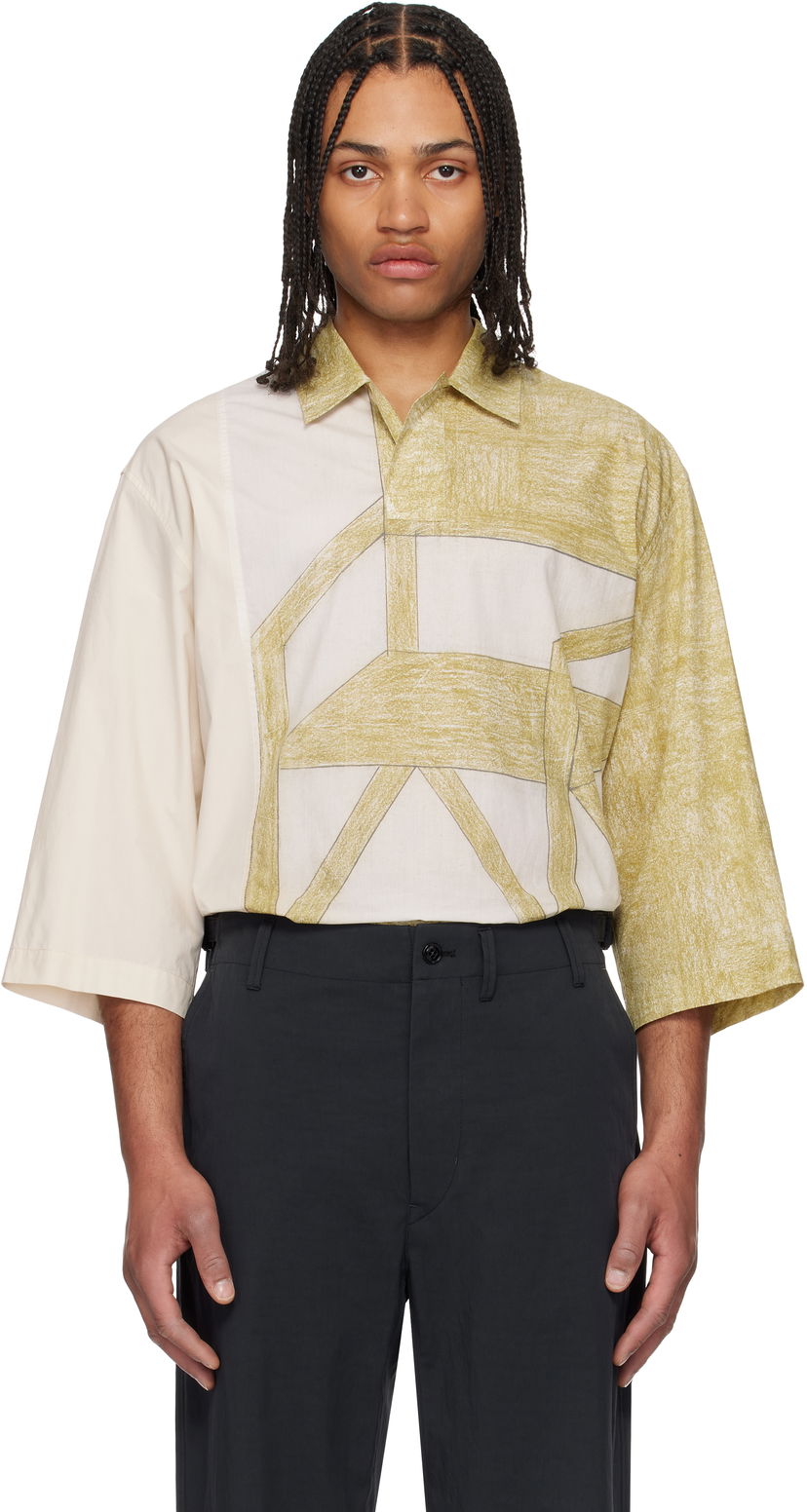 Polo majica LEMAIRE Lemaire Short Sleeve Polo Bela | TO1380 LF1417