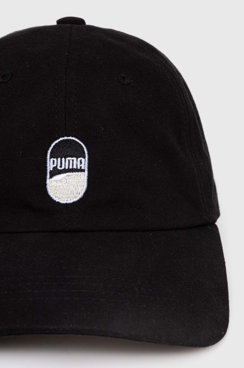 Kapa Puma Downtown Low Curve Cap Črna | 025312, 1