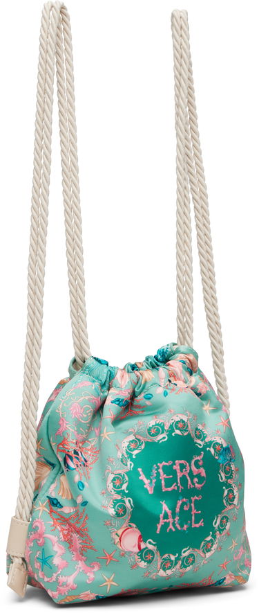 Nahrbtnik Versace Versace Underwater Barocco Bucket Backpack Zelena | 1020953_1A15257, 2
