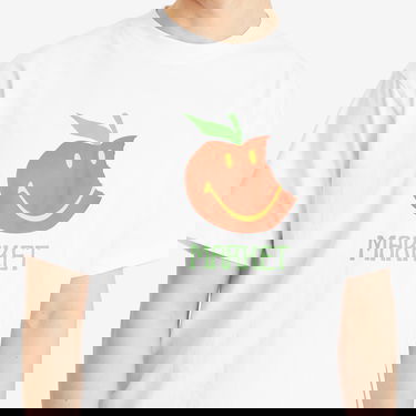 Majica MARKET Smiley Honeycrisp Graphic Tee, Size Large Bela | 399002180-WHT, 5