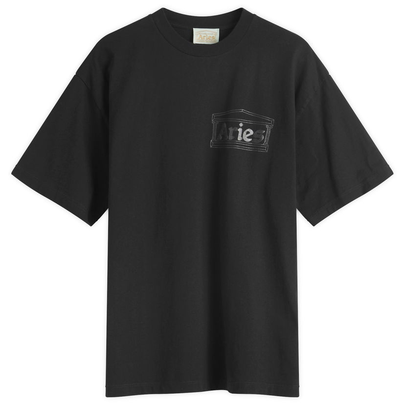 Majica Aries Men's Temple T-Shirt, Size Large Črna | AR60000-BLK