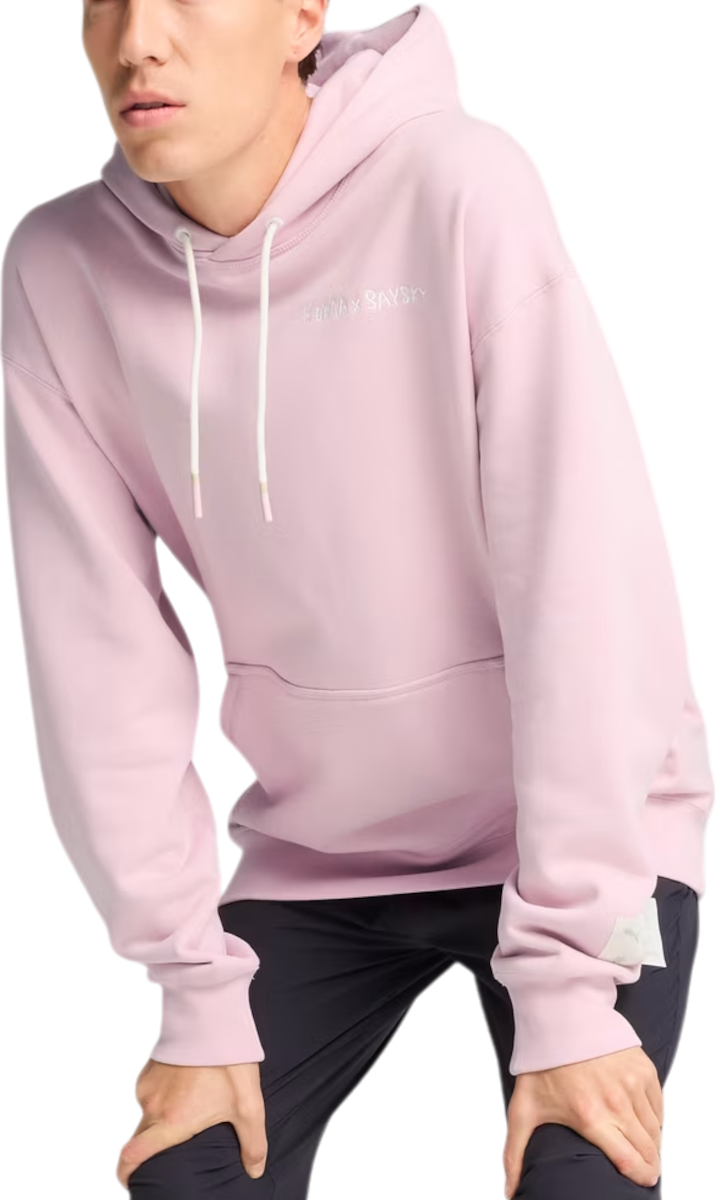 Pulover Puma Puma x Saysky Hoodie Roza | 526955-90