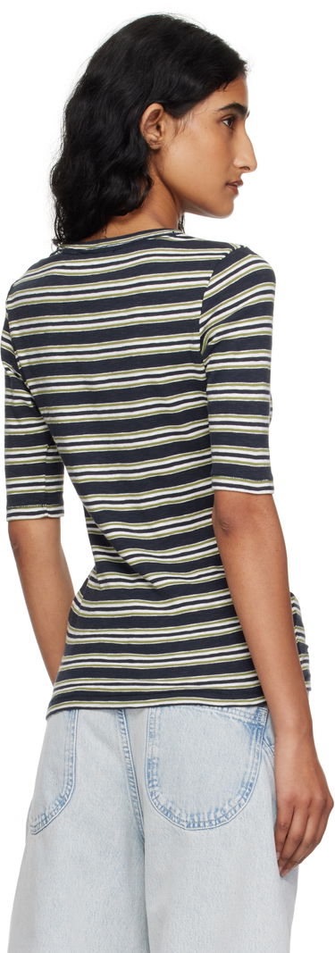 Majica YMC YMC Striped Tee Mornarica | Q6YMK, 2