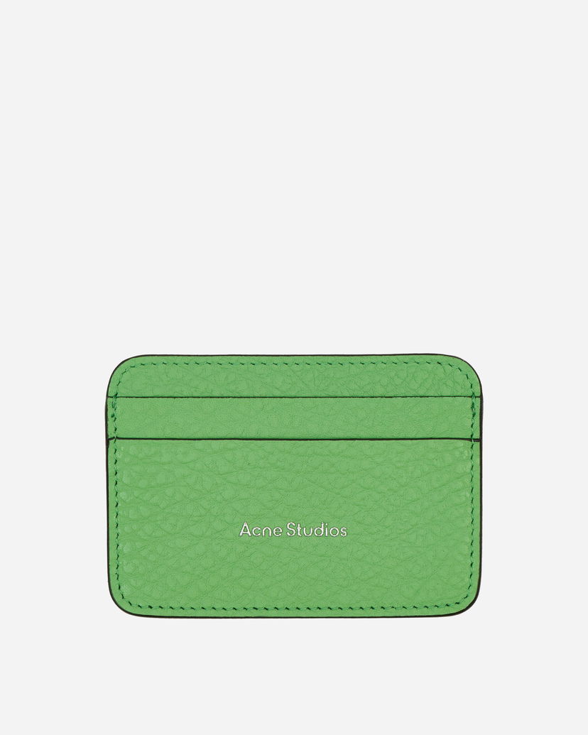 Denarnica Acne Studios Leather Card Holder Zelena | CG0245- AB8