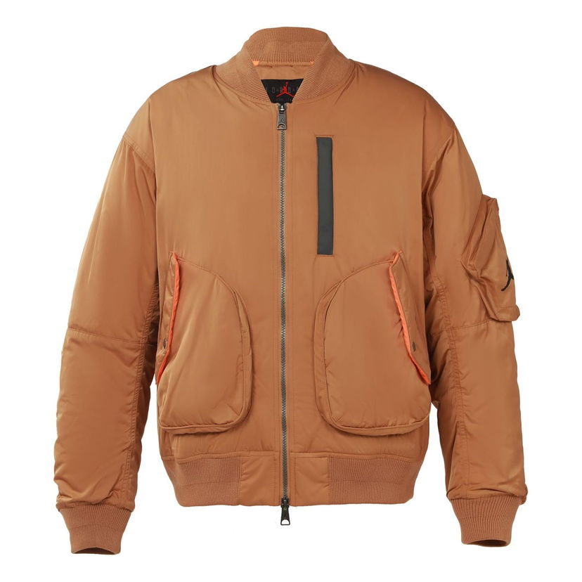 Bomber jakna Jordan Jordan MA-1 Flight Reflective Warm Jacket Rjava | CK6669-290