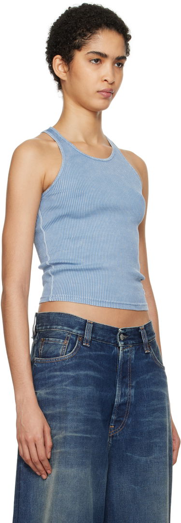 Majica brez rokavov Alexander Wang Alexander Wang Classic Racer Tank Top Modra | WL001W, 1
