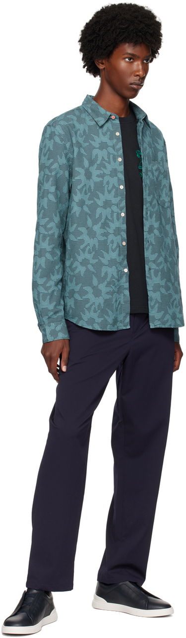 Srajce Paul Smith PS Paul Smith Patterned Shirt Zelena | M2R-614P-N22135-34, 3