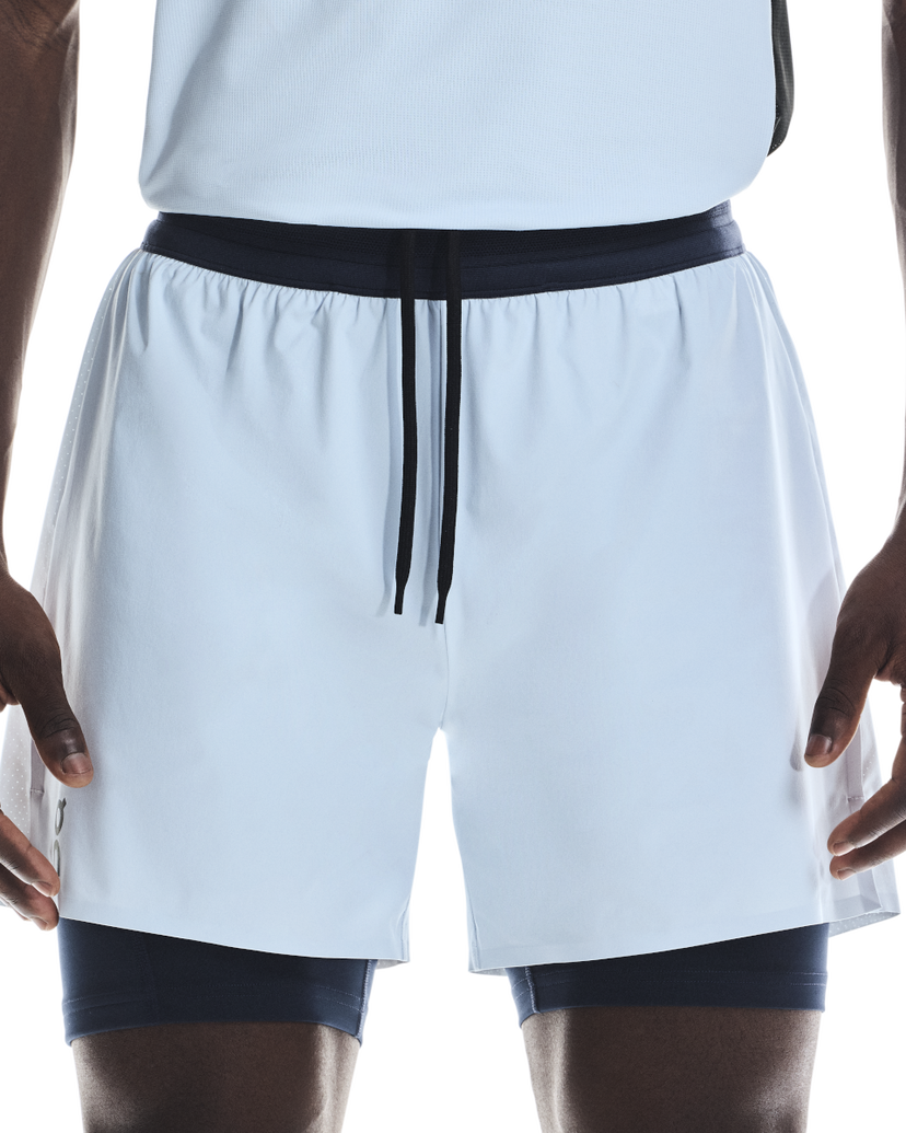 Kratke hlače On Running 5" Performance 2/1 Shorts Bela | 1mf10093137