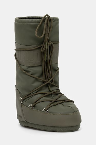Superge in čevlji Moon Boot MB ICON RUBBER Boots Zelena | 80D1402760.M006, 0