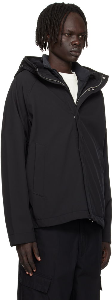 Jakna Stone Island Soft Shell-R E.Dye Hooded Jacket Črna | K2S15 Q100010 S0B22, 1